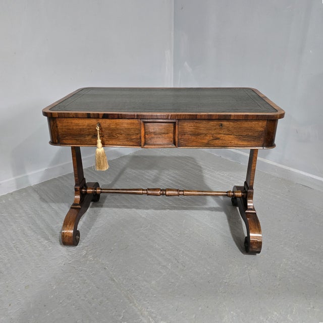 Regency Writing Sofa Table, 1810 For Sale - Image 13 of 13