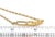 Carrera Y Carrera 18k Yellow Gold Man Long Bar Rope Chain Bracelet For Sale - Image 4 of 7