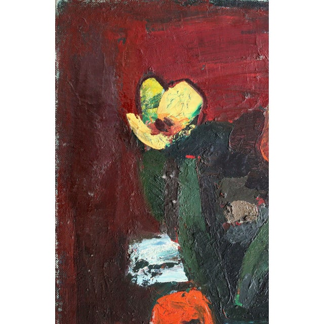 Aleksandr Rodin, Flowers, Oil Painting, 1970s For Sale - Image 4 of 8