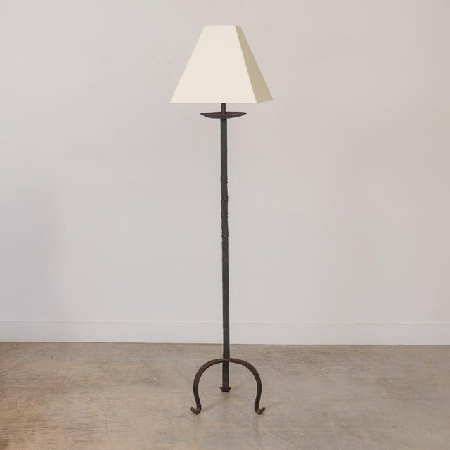 1940s French Iron Floor Lamp For Sale - Image 12 of 12