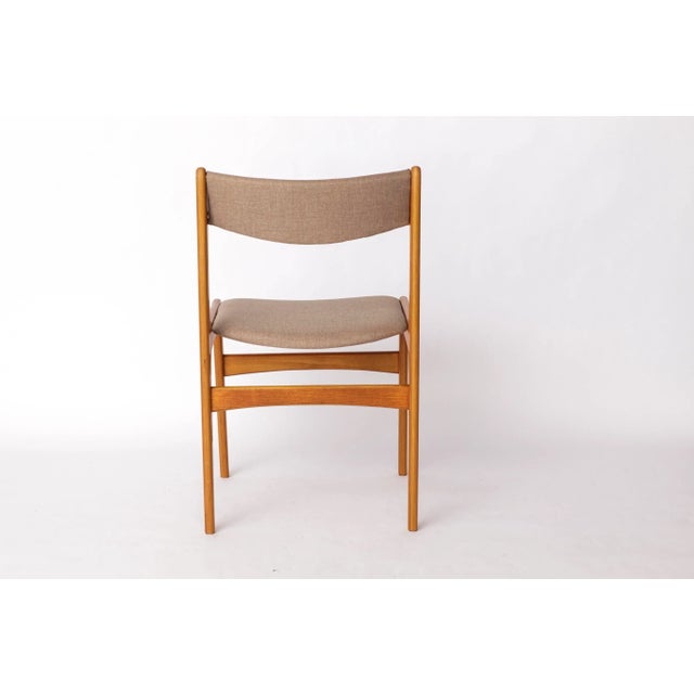 Wood Vintage Danish Teak Dining Chair in Grey,1960s For Sale - Image 7 of 10