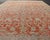 Antique Persian Sultanabad Rug With Floral Soft Red Field and Pale Blue Border For Sale - Image 9 of 15