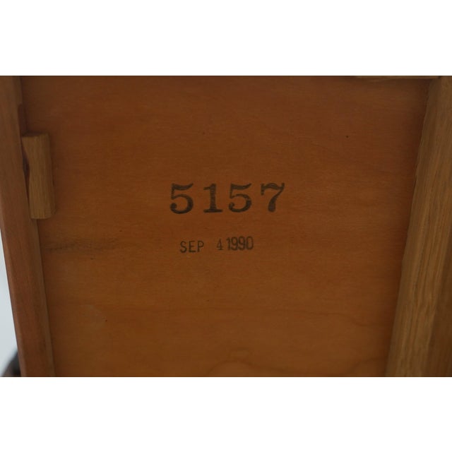 Stickley Cherry Chippendale Style Secretary Desk For Sale - Image 18 of 18
