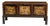 Antique Chinese Hand-Painted Polychrome Credenza / Cabinet on Custom Metal Stand For Sale