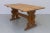 Vintage Danish Brutalist Oak Dining Table, 1960s For Sale - Image 15 of 18