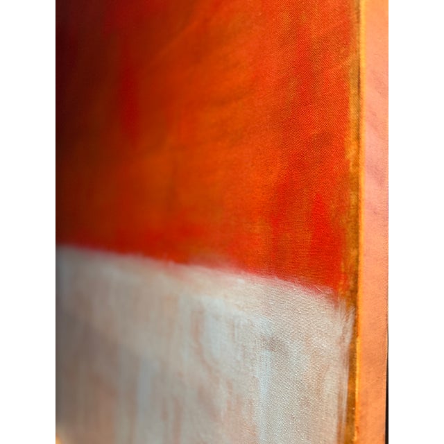 "N7" Contemporary Abstract Color Field Oil Painting by Ko Bhamra For Sale - Image 9 of 13