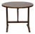 Antique Louis-Philippe French Walnut Tilt-Top Wine Tasting Table with Carved Paw Feet For Sale