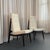 Pair of Mid-Century Modern Highback Accent Chairs, Two-Tone Upholstery For Sale - Image 9 of 12