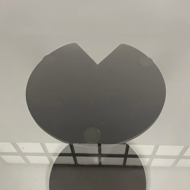 Italian Modern Round TL59 Dining Table attributed to Afra and Tobia Scarpa for Poggi, 1980s For Sale - Image 10 of 18