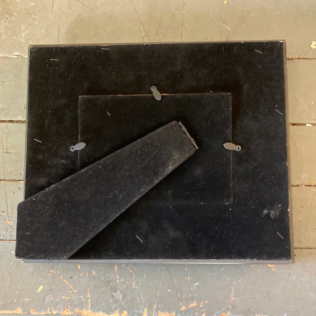 Figurative 1970’s Original Nude Modernist Ink Drawing Ornate Tabletop Frame For Sale - Image 3 of 4