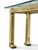 MCM Mastercraft Attributed Brass & Glass Console Table For Sale - Image 10 of 11