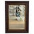 Late 19th Century Victorian 1890s Uk Import Carved Oak Wall Mirror With Beveled Glass and Hanging Chain. For Sale - Image 5 of 10
