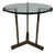 Bronze and Glass Side Table by Peter Ghyczy, 1980s For Sale