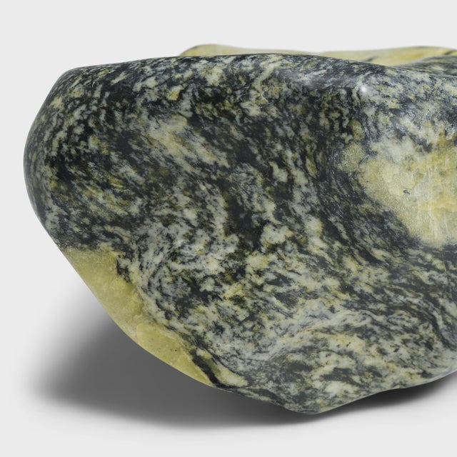 Early 19th Century Chinese Shewen Meditation Stone For Sale - Image 4 of 4
