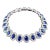 12.40 Ct Natural Ceylon Sapphire & Diamond Bracelet For Sale
