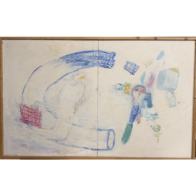 Pablo Alonso Herraiz, Composition, 1994, Oil on Canvas For Sale - Image 7 of 7