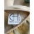 Textile Designer Pillows in Olive Green on Ice Blue - A Pair For Sale - Image 7 of 10