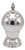 Art Deco Period Sterling Silver Covered Vase Germany circa 1930 For Sale