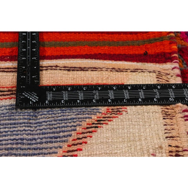 Vintage Kurdish Tribal Rug Runner - 03'05 X 12'00 For Sale In Dallas - Image 6 of 9