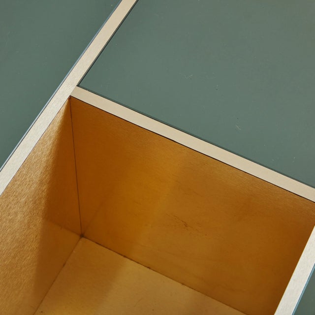 ‘Shilling’ Mirrored Coffee Table by Giovanni Ausenda, Guido Baldo Grossi For Sale - Image 9 of 11