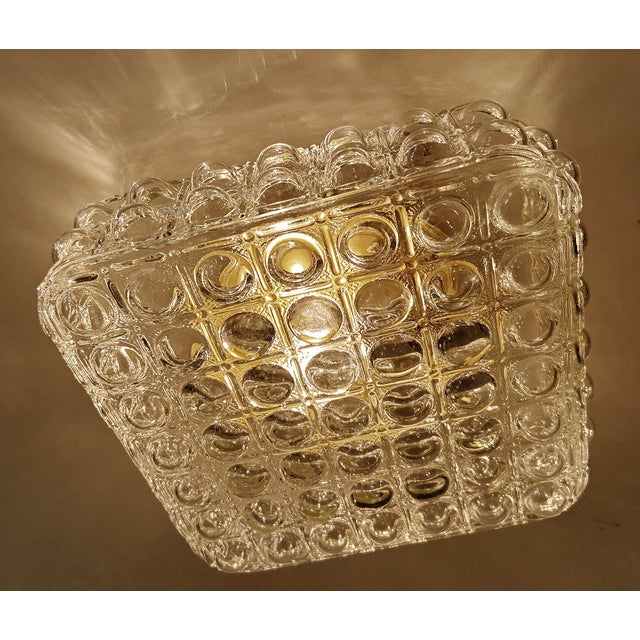 Large Vintage Bubble Glass Wall Light from Erco, 1970s For Sale - Image 12 of 14