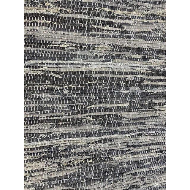 Pasargad DC Light Blue Denim Rug For Sale - Image 4 of 5