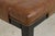 Safavieh Tufted Brown Leather Regency Window Bench For Sale - Image 9 of 16