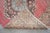 3x12 Vintage Oushak Runner Rug Coral Pink Hallway Runner Authentic Turkish Rug For Sale - Image 12 of 13