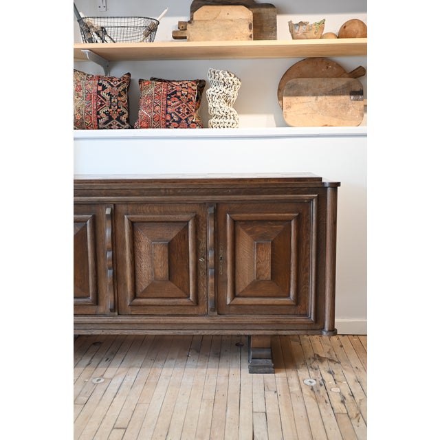 Charles Dudouyt Charles Dudouyt Style French Deco Sideboard For Sale - Image 4 of 5