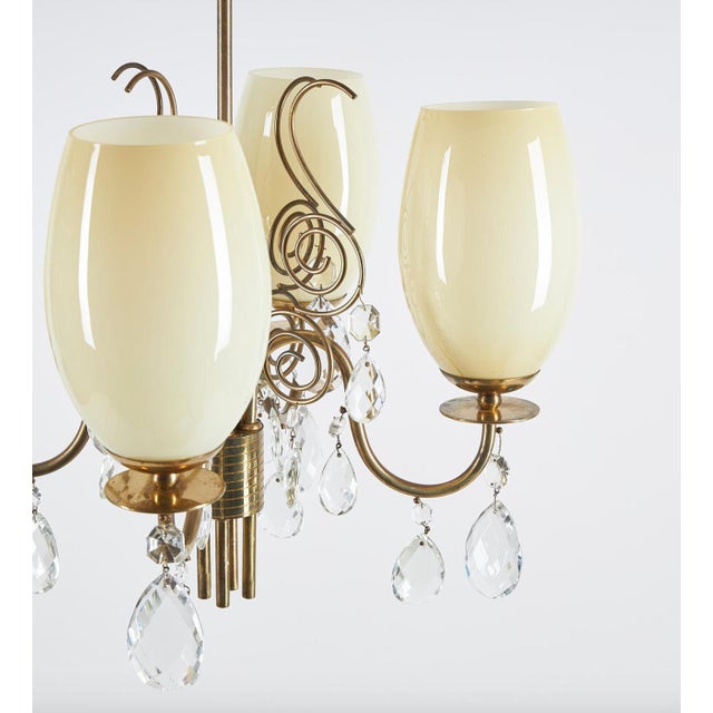 Paavo Tynell Chandelier Paavo Tynell Attr. Produced by Idman For Sale - Image 4 of 5