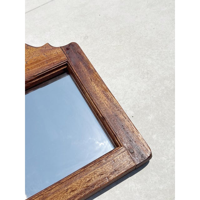 Wooden Mirror, France, 20th Century For Sale - Image 9 of 13