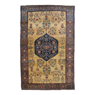 Antique Persian Rug 4'3'' x 6'9'' For Sale