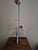 Mid 20th Century Victorian-Style Table Lamp With a Pleated Beaded-Fringe Shade For Sale - Image 4 of 6