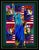 Message us to inquire about custom framing options! (Included for free with every purchase) The artwork here, "GOD BLESS...