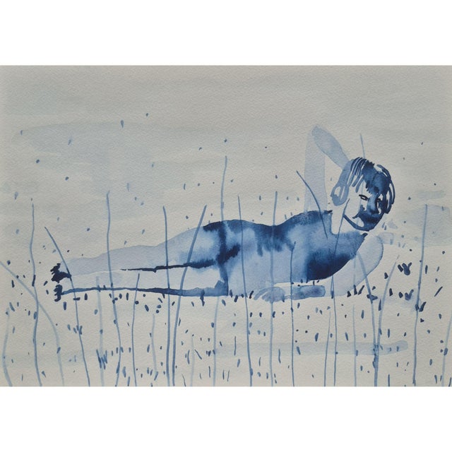 Hanna Ilczyszyn, Summer, 2022, Watercolor For Sale - Image 3 of 6