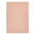 10 X 14 Modern Indian Texture Handmade Wool Rug in a Solid Pink Color For Sale