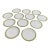 Mintons Stamped English Pottery Plates, Set of Twelve For Sale