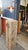 Brutalist Rusty Barn Country Floor Lamp on Wooden Pillar Bollard For Sale - Image 10 of 10