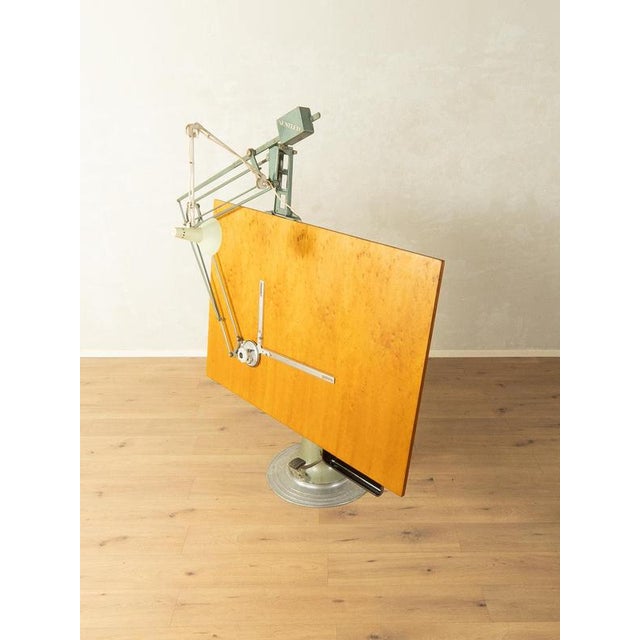 Beige Drawing Table from Nike Eskilstuna, 1950s For Sale - Image 8 of 16