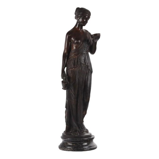 Allegory of Youth Bronze Sculpture For Sale - Image 10 of 10