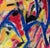 Giorgio Lo Fermo, Abstract Colors, Original Oil on Canvas, 1983 For Sale - Image 3 of 4