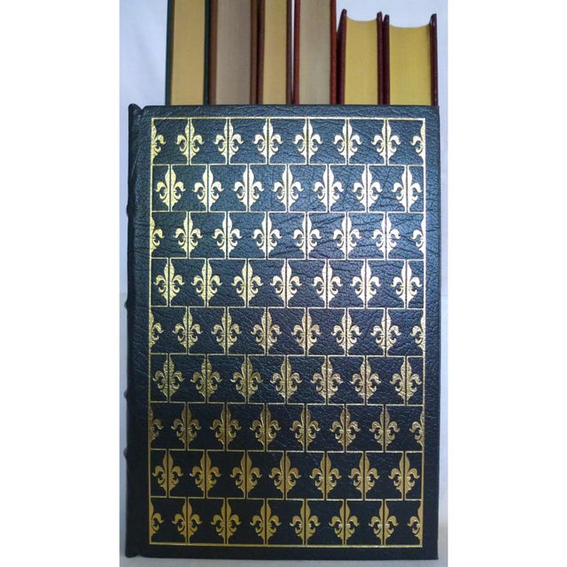 Offered is a fine set of (37) Easton Press books, includes limited edition classic books from 'The 100 Greatest Books of...