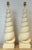 1980s Hollywood Regency Spiral Seashell Form Plaster Table Lamps - a Pair For Sale - Image 13 of 15