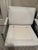 Pair of Chrome Lounge Chairs in White Leather Attributed to Milo Baughman For Sale In New York - Image 6 of 16