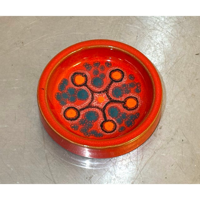 1950s Kjarval Lokken Icelandic Midcentury Lava Pottery Ashtray For Sale - Image 5 of 5