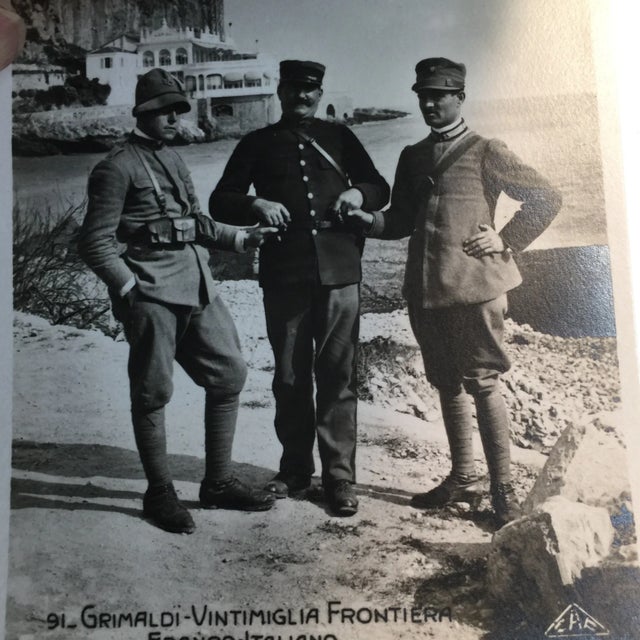 Antique French Postcard Booklet Real Photos For Sale - Image 5 of 10