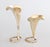 Brass Mid-Century Polished Brass Calla Lily Candlesticks Candle Holders - A Pair For Sale - Image 8 of 8