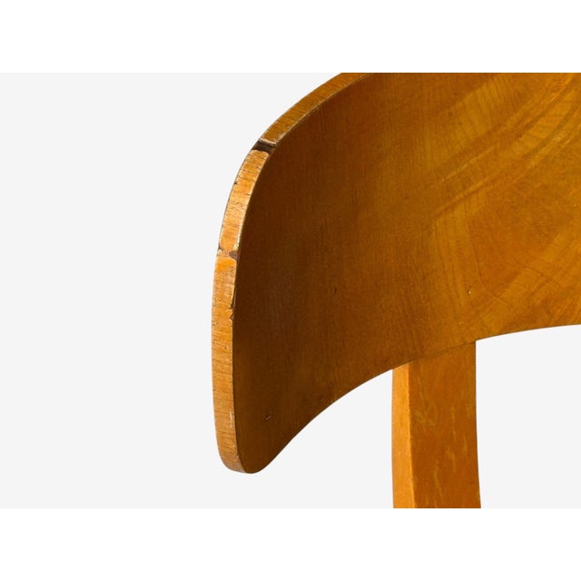 Axel Einar Hjorth, Rare Birka Chairs, Birch, Honey Sheepskin, Sweden, 1930s For Sale - Image 10 of 12