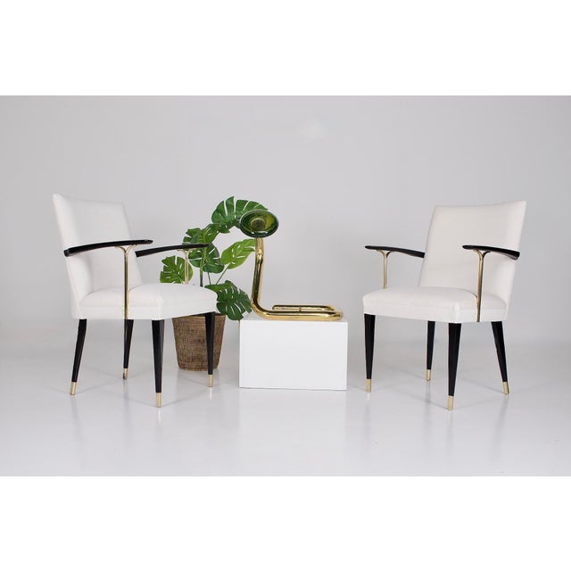 Modernist Armchairs, 1950s, Set of 2 For Sale - Image 10 of 13