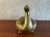Vintage Colonial Williamsburg Style Lacquered Brass Goose For Sale In Washington DC - Image 6 of 12